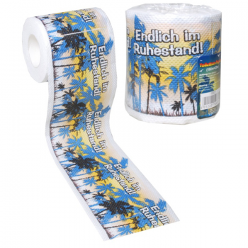Ruhestand Toilettenpapier